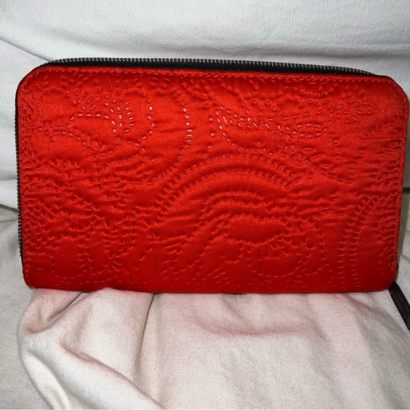 Lesportsac Bags Lesportsac Taylor Firey Red Zip Around Organizer